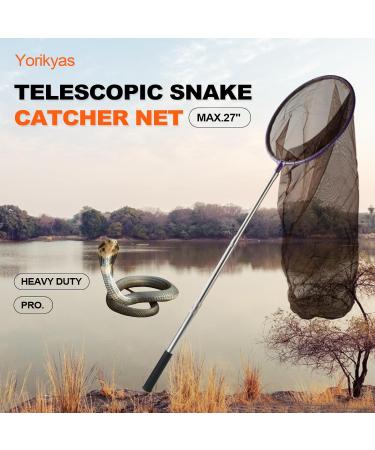 Snake Catcher Net Telescopic Pole for Reptile Grabber Rattle Snake Moving and Catching - Buy Online on GoSupps.com
