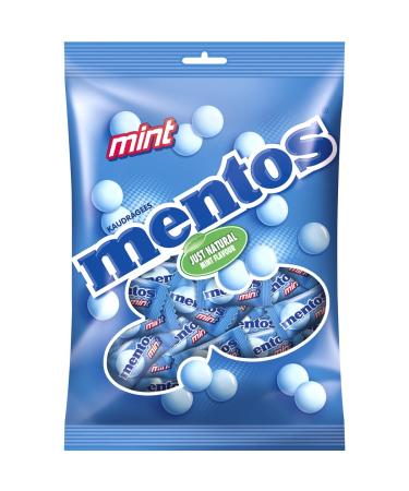 Mentos Mint 150 Single Serve Pillow Packs - 405g/14.3oz Large Bag - Buy Online on GoSupps.com