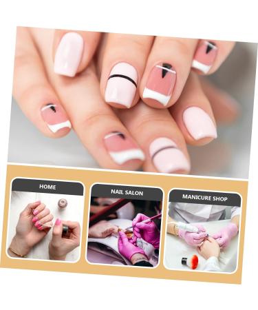Healeved 15 Pcs Professional Masking Tape Line Nail Art Nail Tool Nail Tips Tape Nail Glue Tape Fingernail Art Tape Fingernail Tip Tape Nail Tape DIY Nail Sticker Major Decorate As Shownx3pcs mediumx3pcs - Buy Online on GoSupps.com
