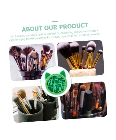 Buy MAGICLULU 2-in-1 Makeup Brush Storage Box & Cleaner Pad | Best Makeup Brush Cleaner & Scrubber | International Shipping Available - Buy Online on GoSupps.com