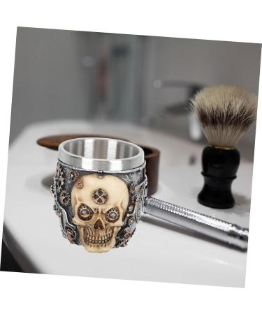 Minkissy 3-Piece Soap Shell Foam Vessel Set | Men's Shaving Bowl & Tools for Perfect Grooming - Buy Online on GoSupps.com