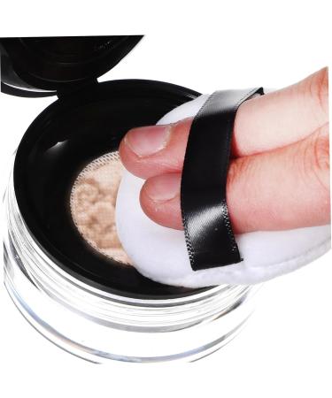 FRCOLOR Body Powder Puff Powder Puffs Powder Container Storage Powder Puff Container Makeup Container Body Powder Container Makeup Powder Container Plastic Loose Powder Travel Elastic Mesh - Buy Online on GoSupps.com