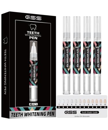Teeth Whitening Pen Gel Kit -Lasts 2 Weeks for Results Painless No Sensitivity for Tooth Easy to Use Teeth Whitener at Home Travel-Friendly for Whitening Pen