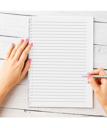 2Pcs Straight Line Stencil Rulers  Straight Spacing Line Drawing Template Calligraphy Stencil Journal Painting Invitation Envelope Addressing Ruler Plastic Writing Guide Ruled Paper Making Template - Buy Online on GoSupps.com