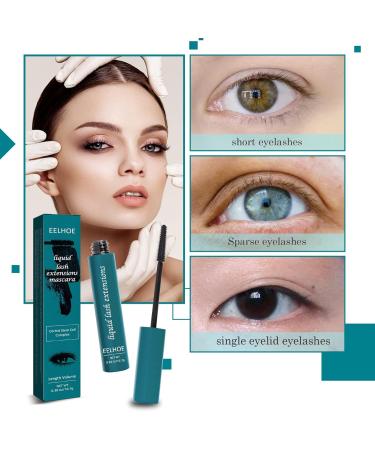 Silk Fiber Lash Mascara Lengthening Eyelashes Extension Waterproof Long Lasting Eyelash Curling Eye Makeup Cosmetic 10.7g - Buy Online on GoSupps.com