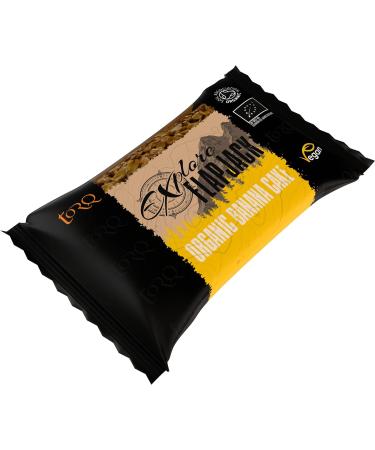 Torq Explore Flapjack Banana Cake Plant Based - Vegan Endurance Energy Bars for Running & Cycling - Box of 20 - Buy Online on GoSupps.com