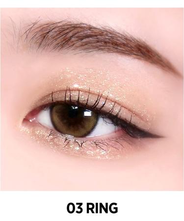 UNICORN GLOW Gleam Eye Glitter 03 Ring - 0.14 oz. / 4 g - Sparkle and Shine with Unicorn-Inspired Eye Glitter - Buy Online on GoSupps.com