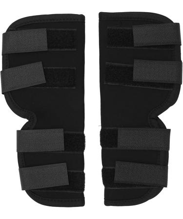 Dog Knee Brace Black Relief Arthritis Dog Leg Brace Adjustable Joint Protection 2Pcs Pet Postoperative (S) - Buy Online on GoSupps.com