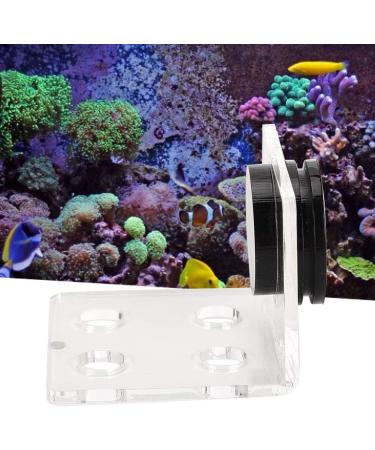 Zerodis Aquarium Coral Rack Bracket - Strong Acrylic Transparent Frag Rack with Suction for Coral Accessories (4 Hole) - Buy Online on GoSupps.com