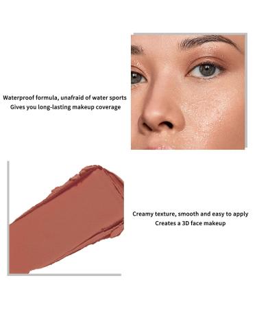 Boobe Multi Stick - Waterproof Bronzer Highlighter & Blush Makeup Stick for All Skin Types - Easy Application Cream Contour 10g - Buy Online on GoSupps.com