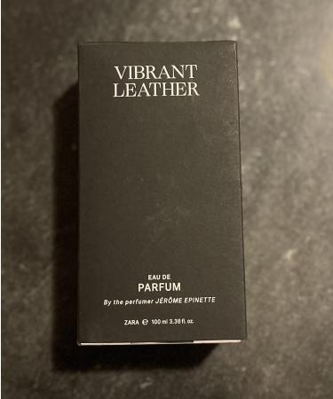 Zara Vibrant Leather Eau De Parfum (2021) 100 ML/ 3.4 FL OZ bergamot and leather 3.4 Fl Oz (Pack of 1)