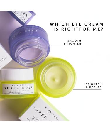 HERBIVORE Bakuchiol Retinol Alternative Eye Cream | Vegan & Cruelty-Free | Smooths Skin Reduces Fine Lines & Puffiness - 15 mL - Buy Online on GoSupps.com