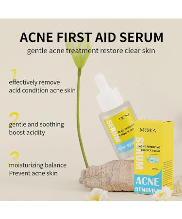 Skincare Set for Acne Prone Skin Anti Acne Skin Care Sets & Kits Skincare Gift Set with Cleanser- Serum- Essence Gel- Mask*2 Acne Remove Oil Control Facial Kit Hydrate Shrink Pore Sooth Redness - Buy Online on GoSupps.com