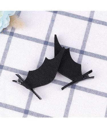 Beaupretty 2 Pairs Angel Wings Hair Clips Plush Cartoon Angle and Demon Non Slip Hair Clamps Barrettes Hair Accessories Assorted Color - Buy Online on GoSupps.com