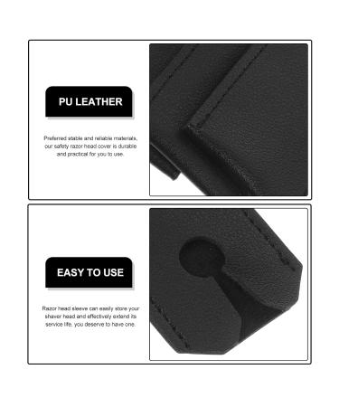 Fomiyes Leather Razor Case - Protective Travel Bag for Razors | Durable & Compact Shaving Storage - Buy Online on GoSupps.com