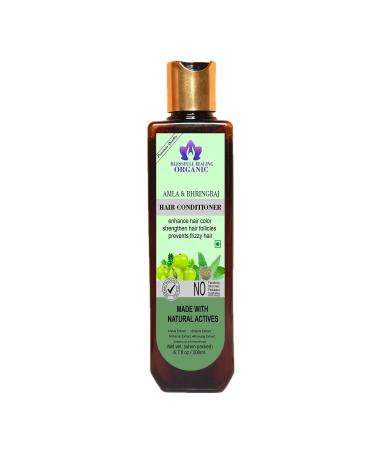 Blessfull Healing Organic Amla & Bhringraj Natural Hair Conditioner 200 ml (Packing May Vary) 200 ml (Pack of 1)