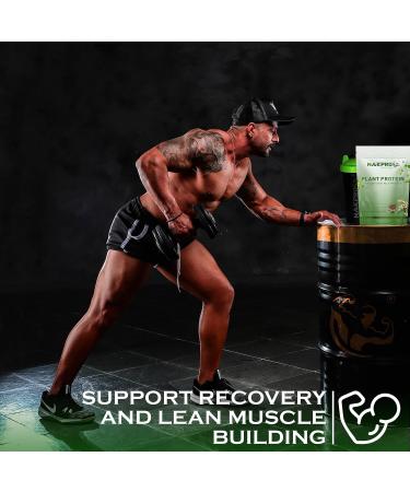 NAK'PRO Vegan Plant Protein Powder| 25.21g Protein 4.85g BCAA | Pea Protein and Brown Rice Protein Powder for Muscle Gain and Recovery | Plant based Protein for Men & Women (Chocolate 1Kg) - Buy Online on GoSupps.com