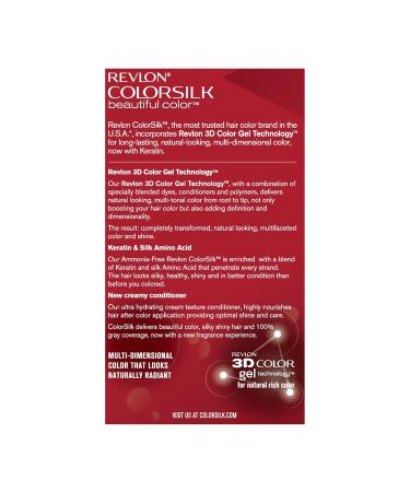 REVLON Colorsilk Dark Ash Blonde #60 Hair Color - Long-Lasting Vibrant Shades for International Shipping - Buy Online on GoSupps.com