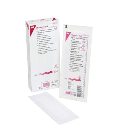 3M Medipore +Pad Soft Cloth Adhesive Wound Dressing  3 1/2 x 10  25/Bx  3M3571