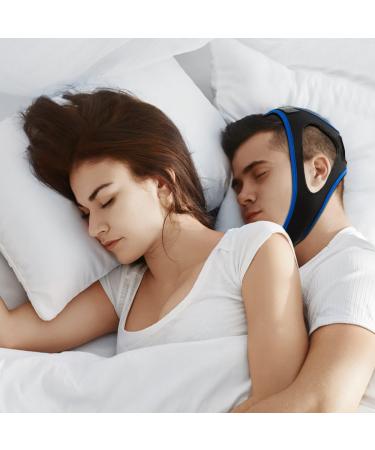 2023 New Anti Snoring Chin Strap - Adjustable & Breathable Snoring Reduction for Men and Women - Buy Online on GoSupps.com