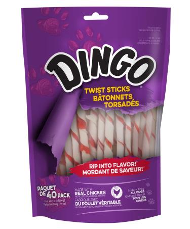 Dingo Twist Sticks 40ct 7oz 200g