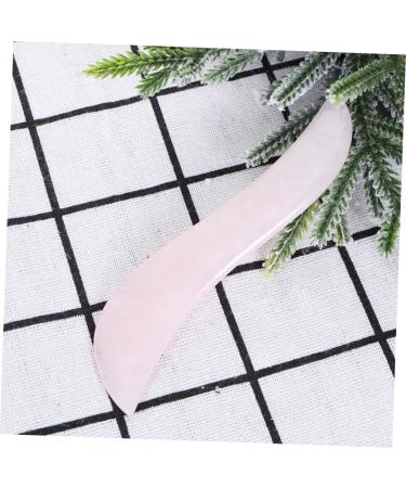 FOMIYES 3pcs Gua Sha Massager Set - Pink Facial & Body Crystal Massage Tools for Rejuvenation | International Shipping Available - Buy Online on GoSupps.com