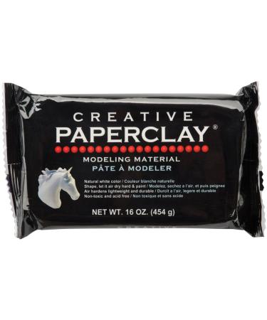 Creative Paperclay for Modeling Compound  16-Ounce  White