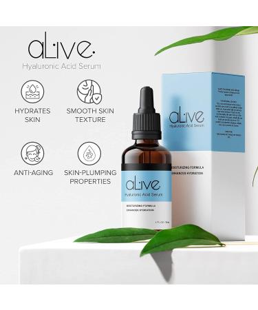 Hyaluronic Acid Serum - Ultimate Hydration & Moisturizing Formula for Radiant Facial Skin Care - Buy Online on GoSupps.com