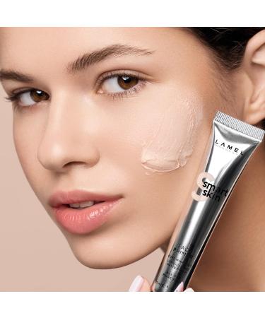 Lamel SmartSkin Face Primer - Hydrating Pore-Erasing Formula for Smooth, Moisturized Skin - Long-Lasting Matte Finish - Natural Color N. 401 - 0.68oz - Buy Online on GoSupps.com