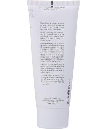  Yonka Yon-Ka Cleansing Cream 100ml - Gentle Makeup Remover - Removes Impurities and Makeup with Soothing Peppermint and Vegetable Glycerin - Suitable for Sensitive Acne-Prone Skin - Paraben-Free - Buy Online on GoSupps.com