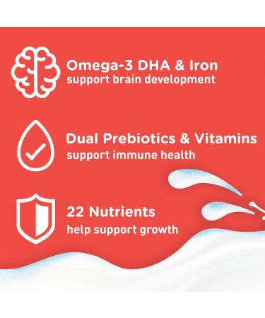 Enfagrow PREMIUM Toddler Nutritional Drink 32 Oz  Pack of 6 - Natural Flavor with Omega-3 DHA  Prebiotics  Vitamins - Non-GMO Powder Can for Brain & Immune Support - Buy Online on GoSupps.com