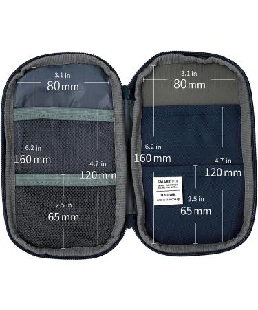 Lihit Lab Compact Pen Case - Water & Stain Repellent, Navy - Buy Online on GoSupps.com