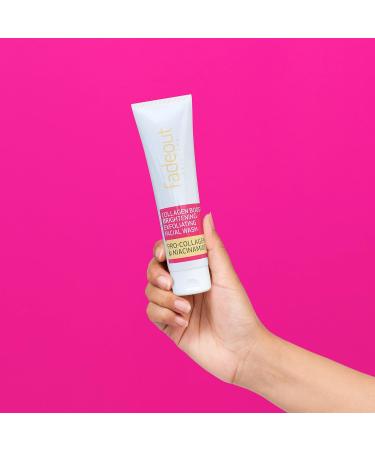 Fade Out Collagen Boost Brightening Exfoliating Facial Wash | Pro-Collagen & Niacinamide - International Shipping Available - Buy Online on GoSupps.com