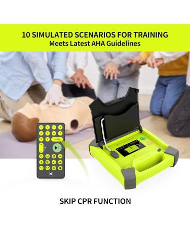 AED Trainer XFT Professional AED Training Kit CPR Training Equipment Training Device Automatic External Defibrillator Simulator for First Aid Trainee Beginner(XFT-120G) - Buy Online on GoSupps.com