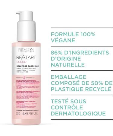 Revlon Professional Re/Start Color - Balayage Treatment Cream - Leave-In Hair Care - Cream for Colored Highlighted Bleached & Blonde Hair - Beautifying Hair Care - Vegan Formula - 150 ml - Buy Online on GoSupps.com