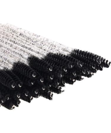 Ukerdo Disposable Eyelash Spoolie Wands - 50pcs Pink Angled Lash Comb Brush for Mascara Applicator and Eyebrow Makeup - Buy Online on GoSupps.com
