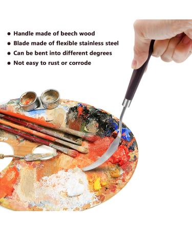 11-Piece Painting Knives Set - Stainless Steel Palette Knives for Acrylic and Oil Painting - Buy Online on GoSupps.com