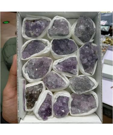 Amethyst Rough Stone New Natural Amethyst Geode Crystal Quartz Amethyst Cluster Specimen - Buy Online on GoSupps.com