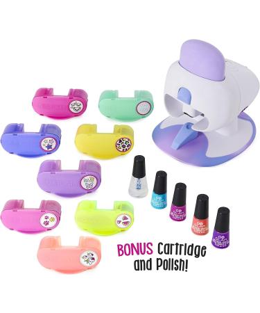 GO Glam Nail Stamper Deluxe Salon with Dryer - 3 Bonus Patterns, 2 Nail Polishes - Amazon Exclusive - Buy Online on GoSupps.com
