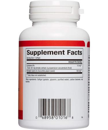 Natural Factors Lycopene 10mg - 60 Softgels | Antioxidant Support & Heart Health - Buy Online on GoSupps.com