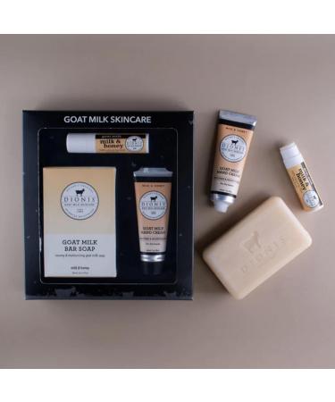 Dionis Milk & Honey Goat Milk 3 Pc Gift Set - Luxurious Moistuizer & Nourishing Skin Care - Buy Online on GoSupps.com