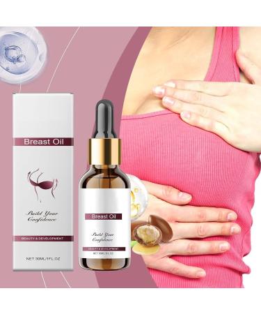 Bust Lift Oil Fast Breast Growth Large Breasts Firming Massage Oil Naturally Lifted Fuller Firmer Bust for Skin Elasticity & Hydration 1 Piece - Buy Online on GoSupps.com