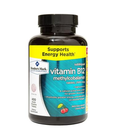 MM Sublingual Vitamin B12 5000mcg methylcobalamin (300 ct.) - Buy Online on GoSupps.com