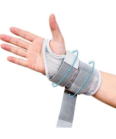 Thumb Splint with Wrist Brace Thumb Brace for Arthritis Pain and Support Tenosynovitis CMC Joint Repetitive Injuries Thumb Stabilizer Fits Both Right Left Hand (Pink) (Right L/XL) L/XL Right