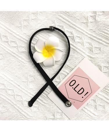 MILAMIYA High Elasticity Snap Hair Ties for Thick & Curly Hair | Connectable Hair Rope | No Slip Adjustable Hairband for Puff Ponytail - 8PCS, Black - Buy Online on GoSupps.com