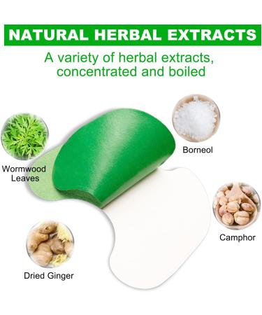 Pain Relieving Joint Plaster - 24PCS Natural Wormwood Stickers for Neck & Knee Pain Relief - Buy Online on GoSupps.com