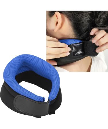 Spyminnpoo Neck Support - Breathable Sponge Collar for Neck Pain Relief High Elasticity for Office & Study Use - Blue - Buy Online on GoSupps.com