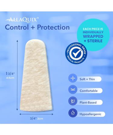 Stop Bleeding Quick Pack - AllaQuix Hemostatic Blood Stoppers (Gauze Bandage Nose Plug) | Fast International Shipping - Buy Online on GoSupps.com