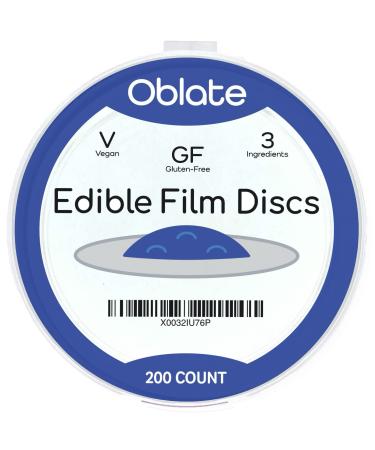 Oblate Discs - 200 Count | Edible Films for Taking Powdered Medications