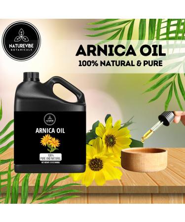 Naturevibe Botanicals Fractionated Coconut Oil 32oz Arnica Oil 32oz and Amla Oil 32oz |Oil Combo - Buy Online on GoSupps.com